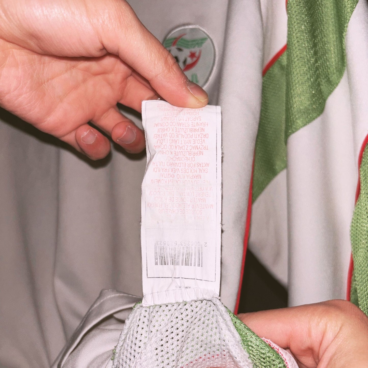 Algeria 2004/05 Home Kit - Size L