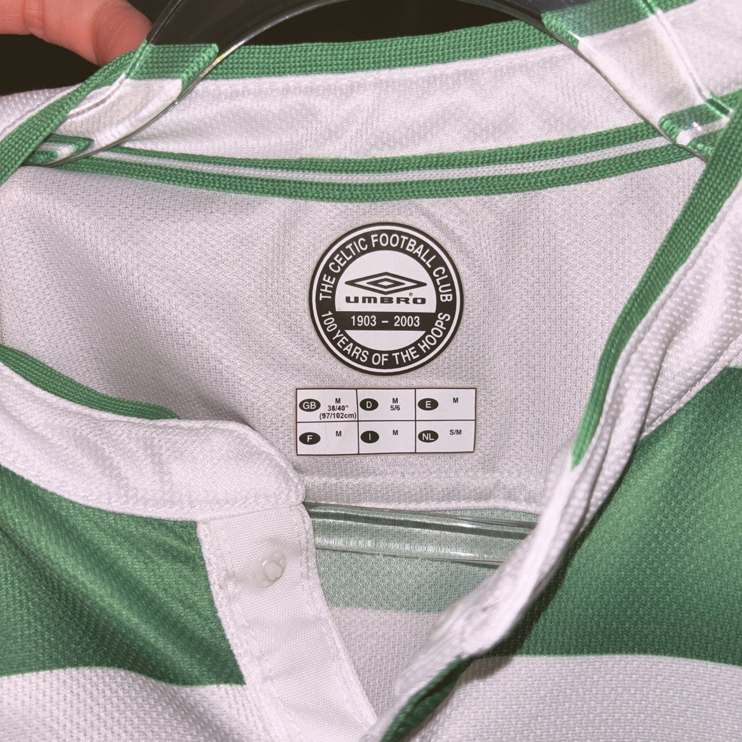 Celtic 2003/04 Home Kit - 100 Year Anniversary