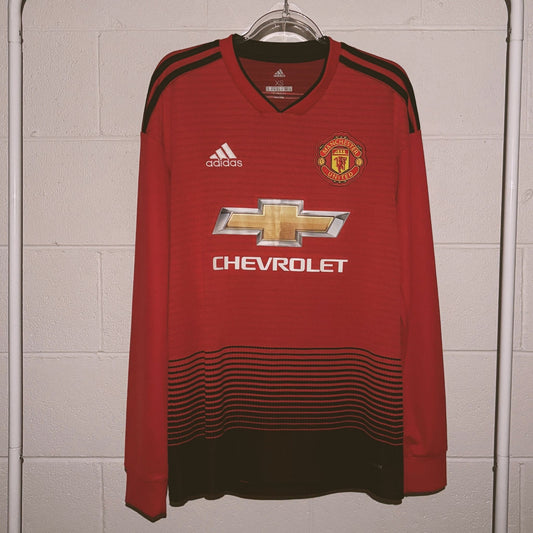 Manchester United 2018/19 Home Kit - Long sleeves
