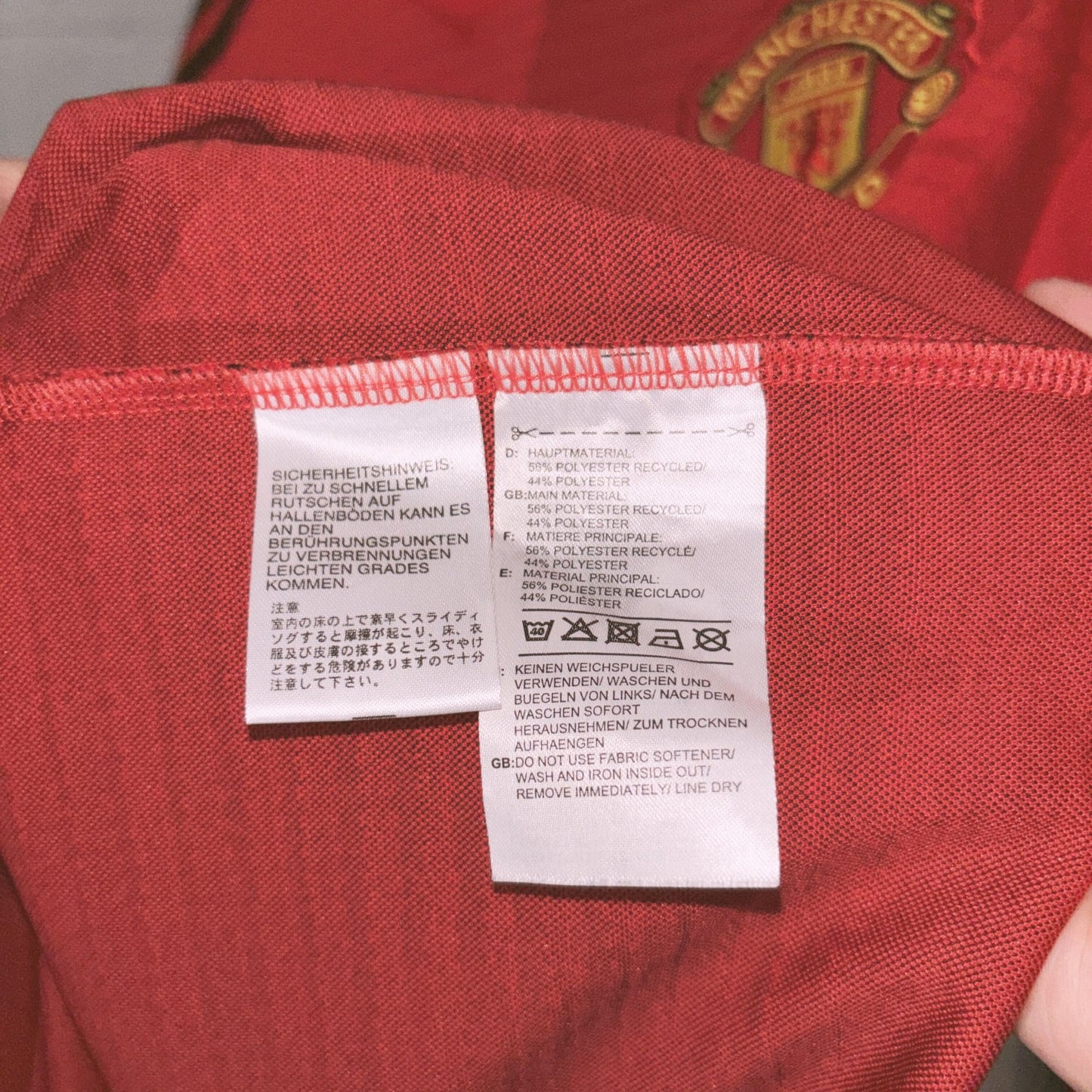 Manchester United 2018/19 Home Kit - Long sleeves