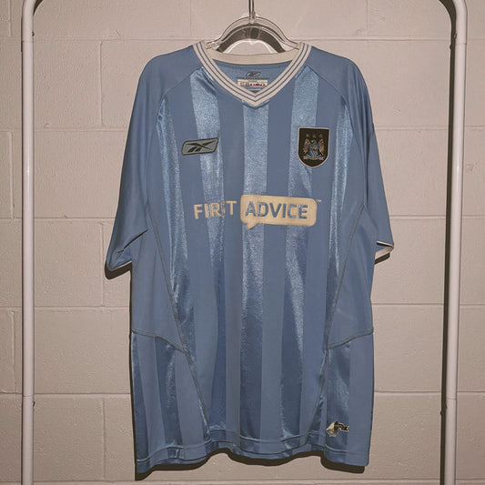 Manchester City 2003/04 Home Kit - Size L