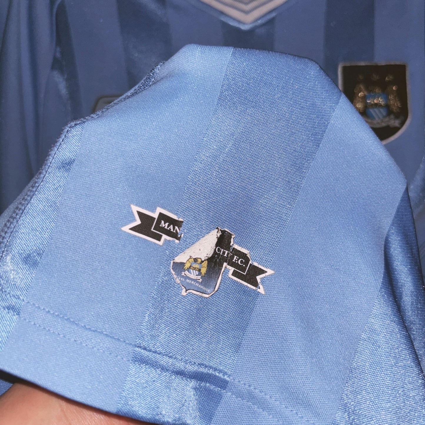 Manchester City 2003/04 Home Kit - Size L