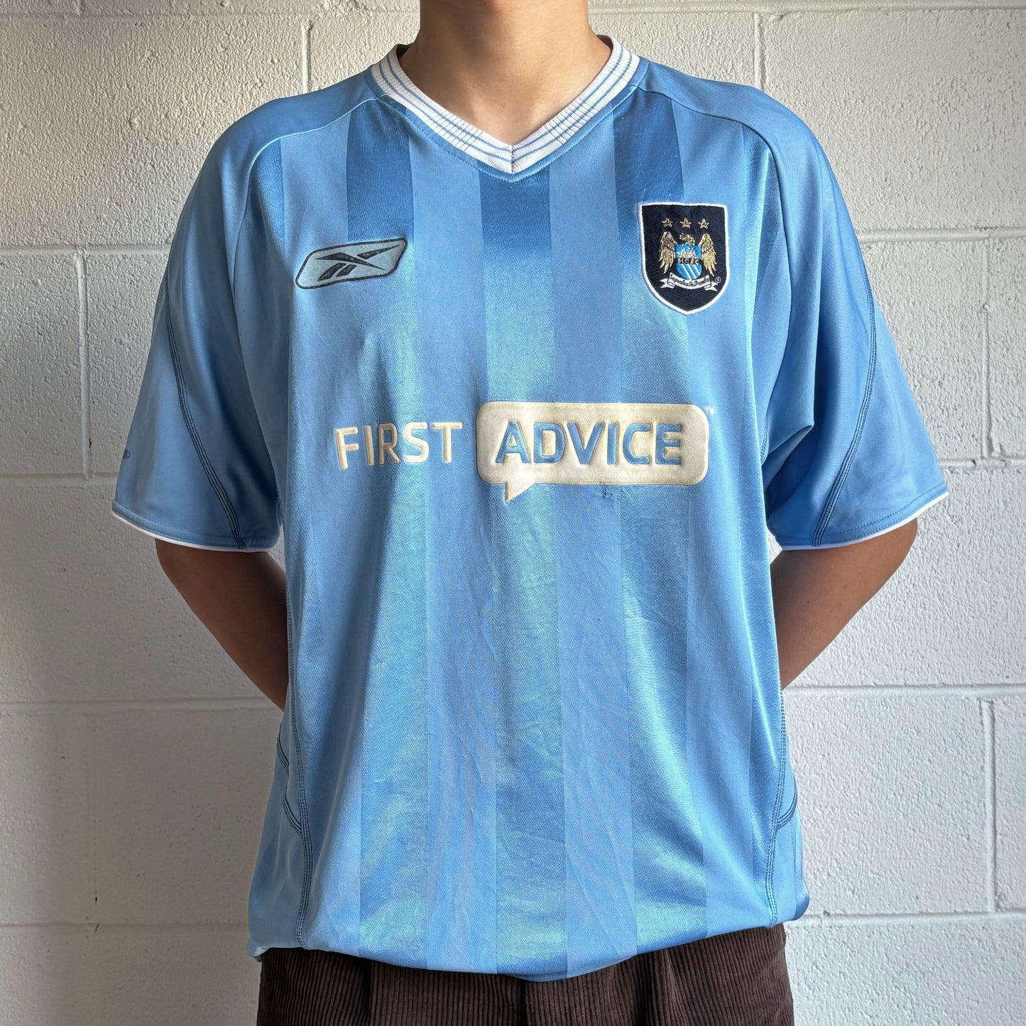 Manchester City 2003/04 Home Kit - Size L