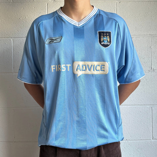 Manchester City 2003/04 Home Kit - Size L