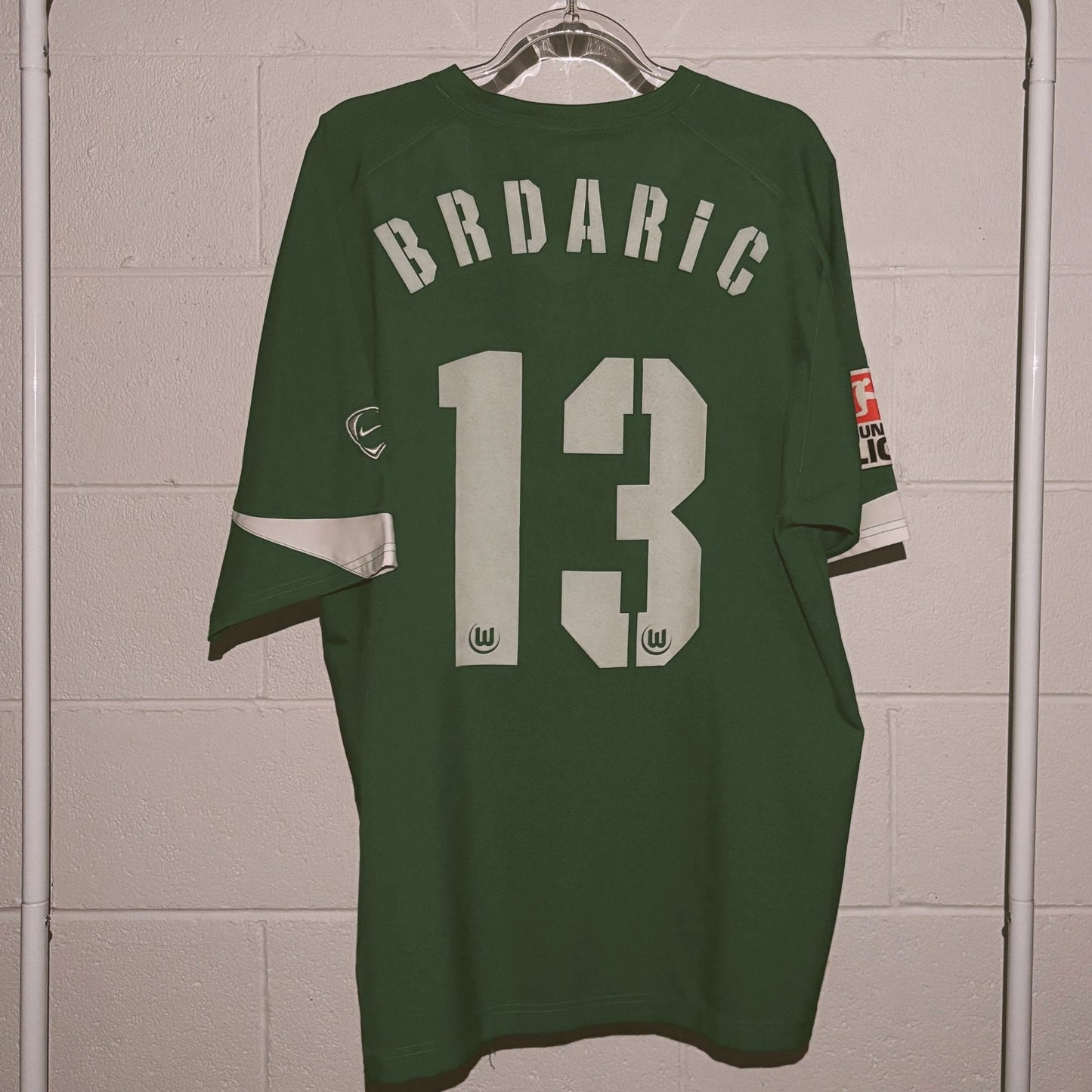 Wolfsburg 2005/06 Home, #13 Brdaric - Size L