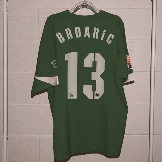 Wolfsburg 2005/06 Home, #13 Brdaric - Size L