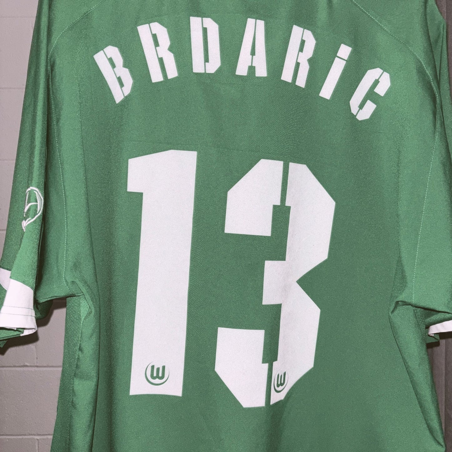 Wolfsburg 2005/06 Home, #13 Brdaric - Size L
