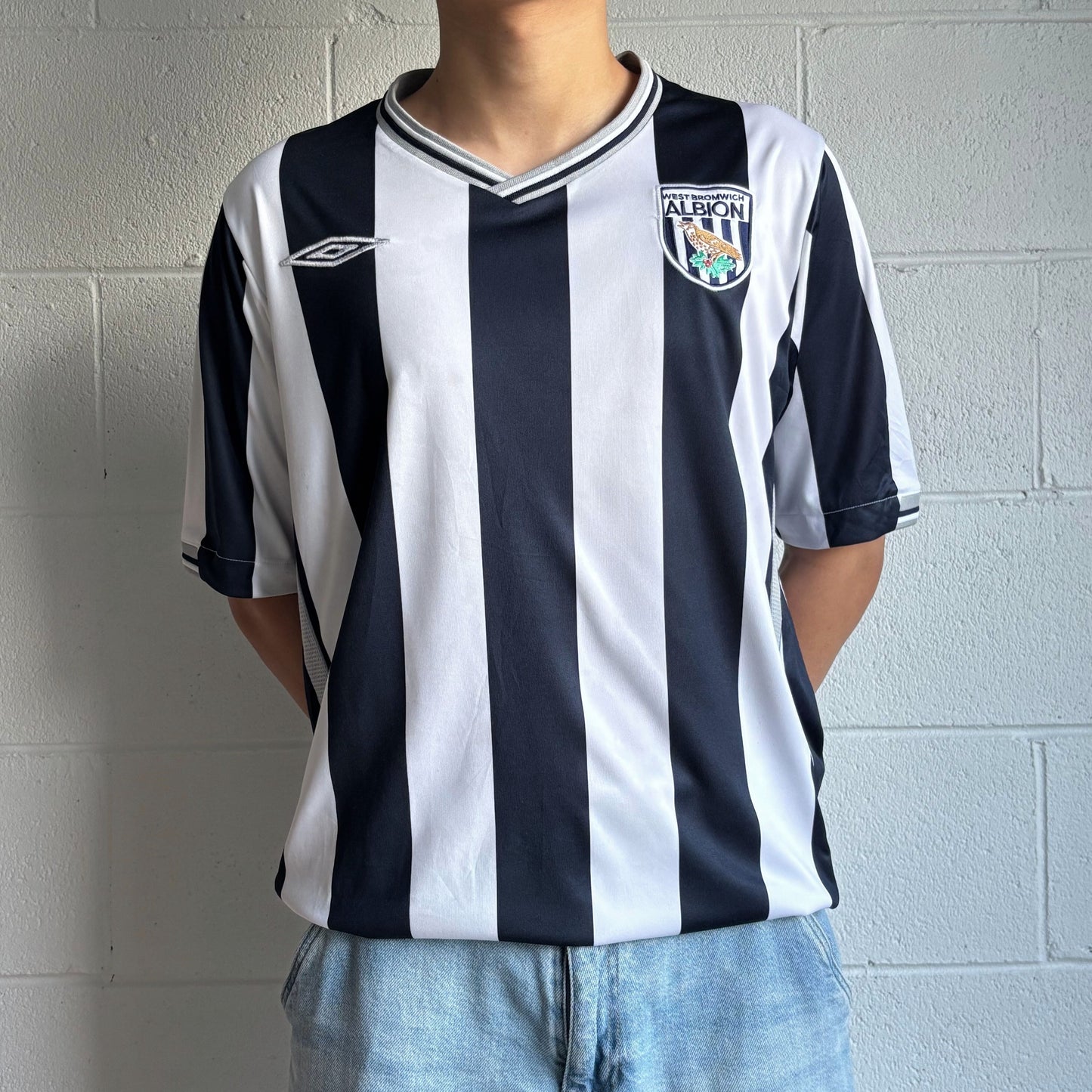 West Brom 2009/10 Home Kit - Size L